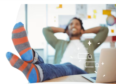 Remote work illustration